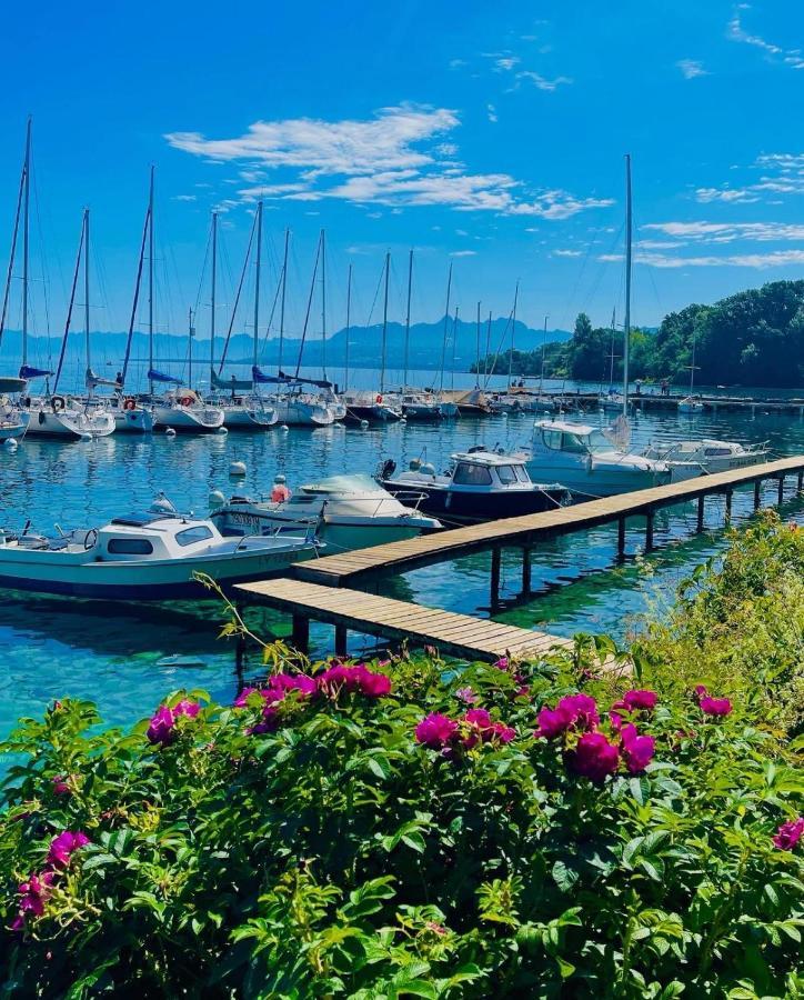 Appartement Le Leman Excenevex Exterior foto